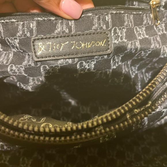 Betsey Johnson Quilted Satchel Tote - Picture 5 of 6